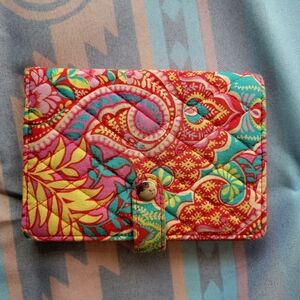 Vera Bradley Paisley In Paradise Colorful Paisley Wallet (Does Not Have Tags)